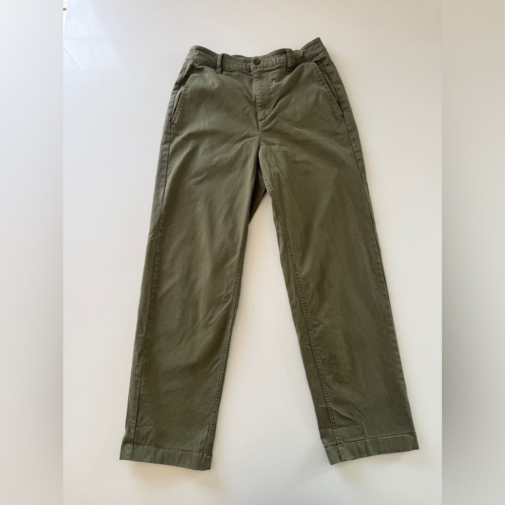 Boden-Chino-Trouser-Woodland Green-Casual-Office-Pants-Size 6